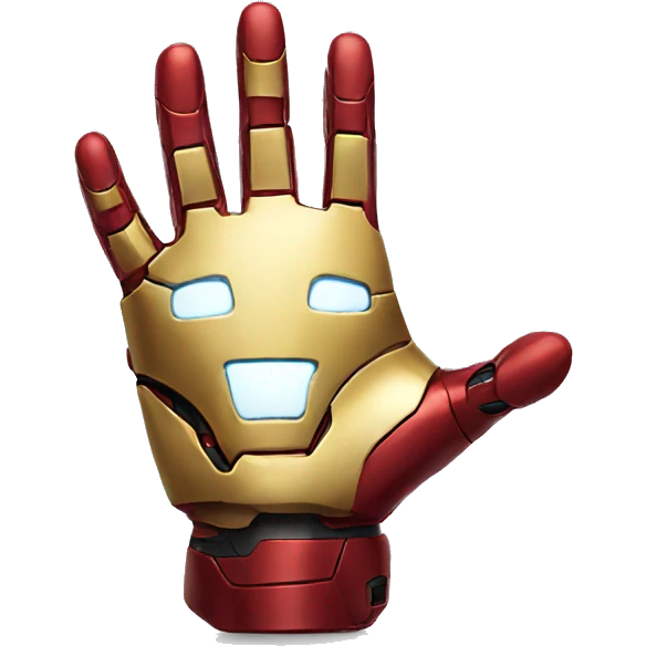 Ironman hand  emoji