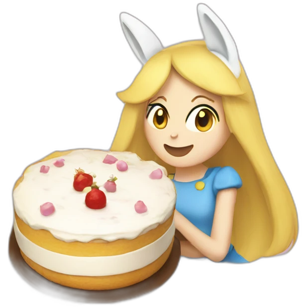 Fionna and cake emoji