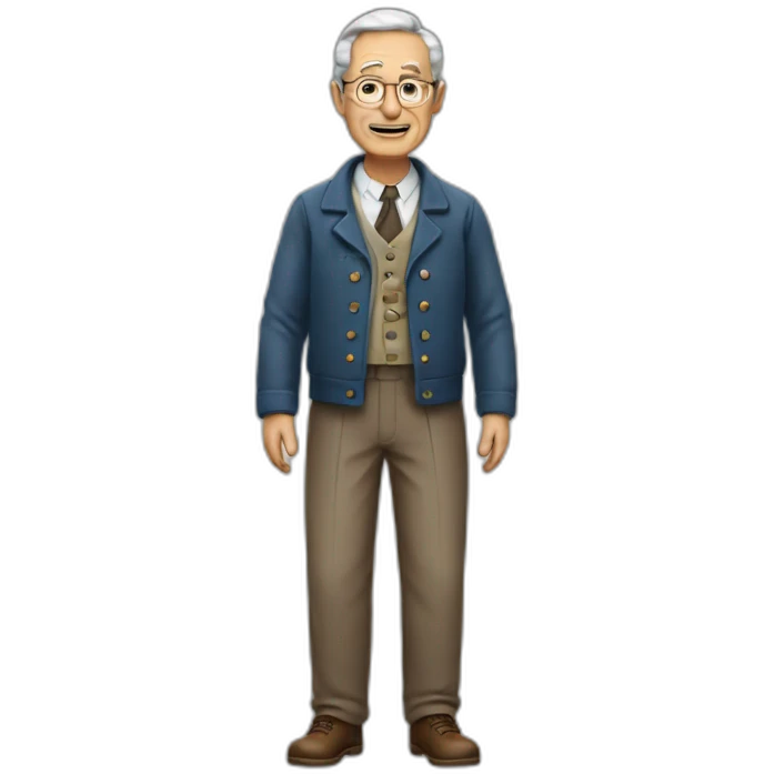 Old Landlord full body emoji