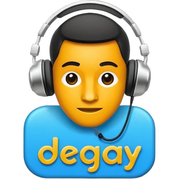 Make a logo for Deejay Harris  emoji