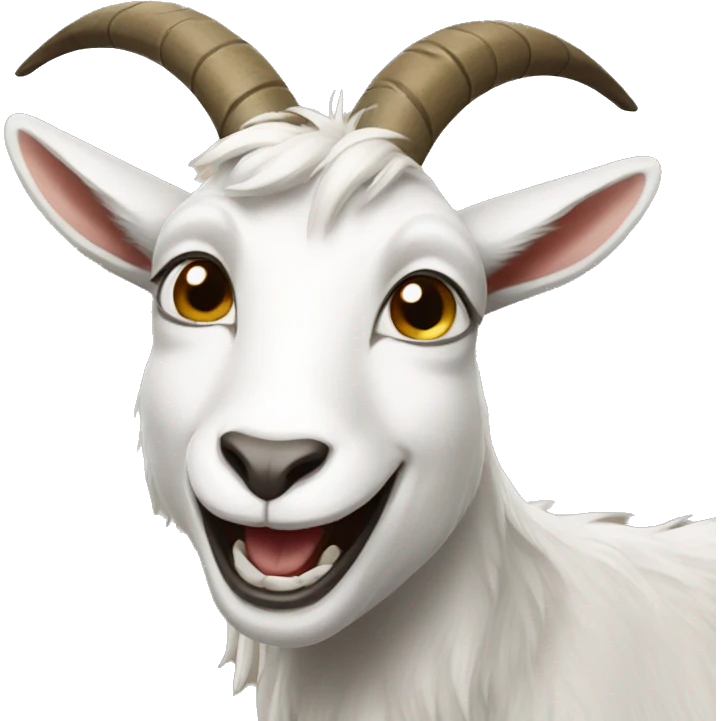 laughing goat emoji