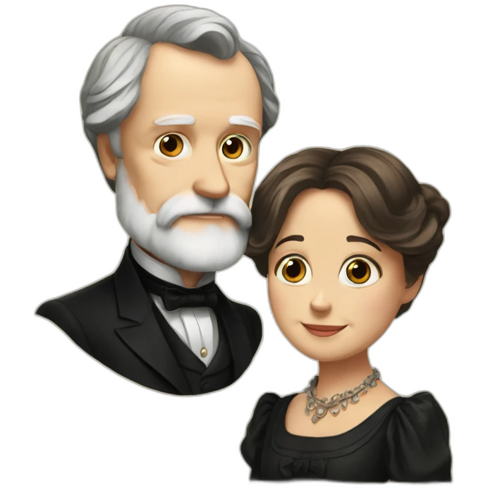 Victor Hugo and laverne emoji