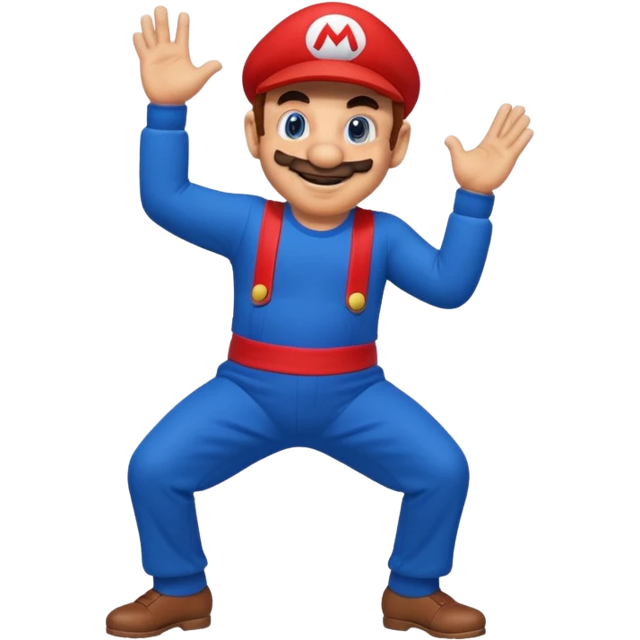 mario buttcheeks twerk emoji