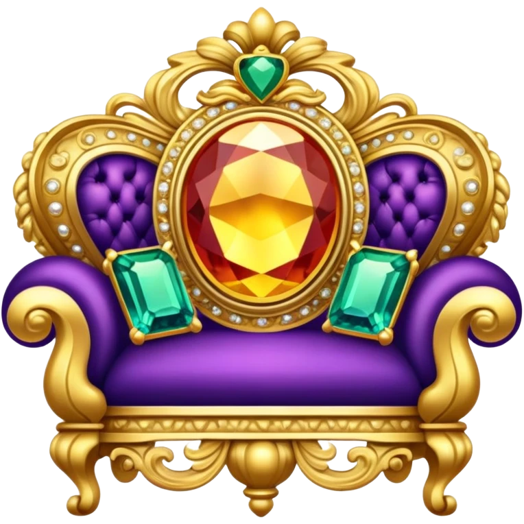 Luxurious royal scenery  emoji