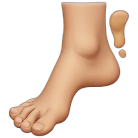 Foot emoji