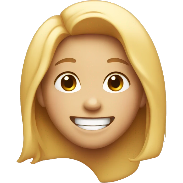 Girl laughing  emoji