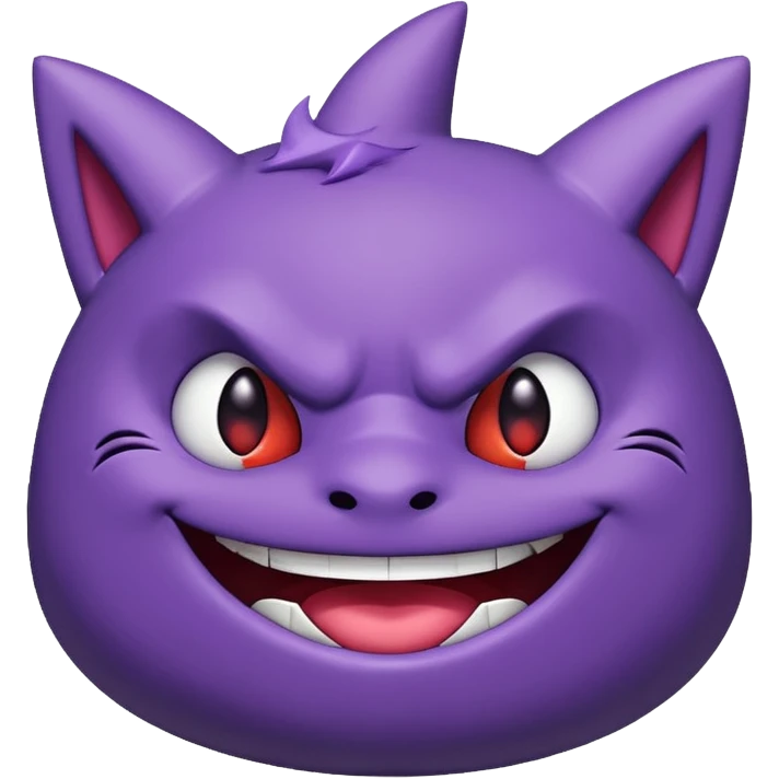 I want a cute Gengar emoji