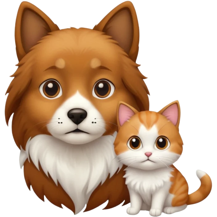 سگ در گربه emoji