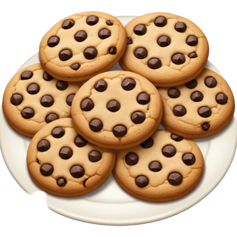 kurabiye dolu tabak emoji