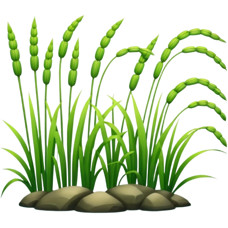 Reeds and river emoji