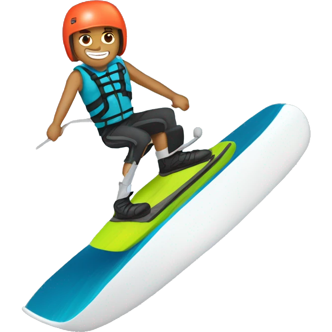 wakeboard parcour emoji