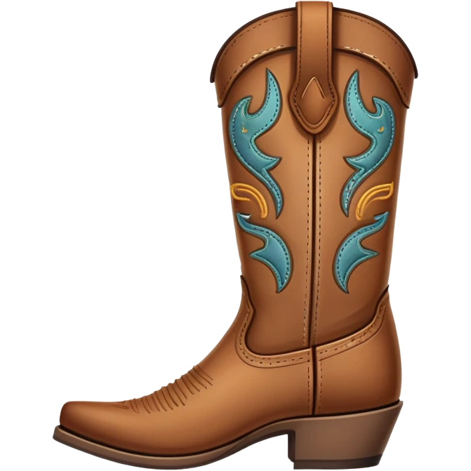Cowboy boot emoji