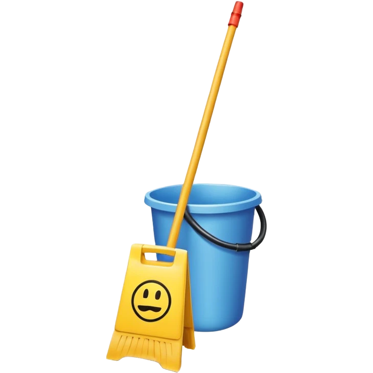 Cleaning sign
 emoji