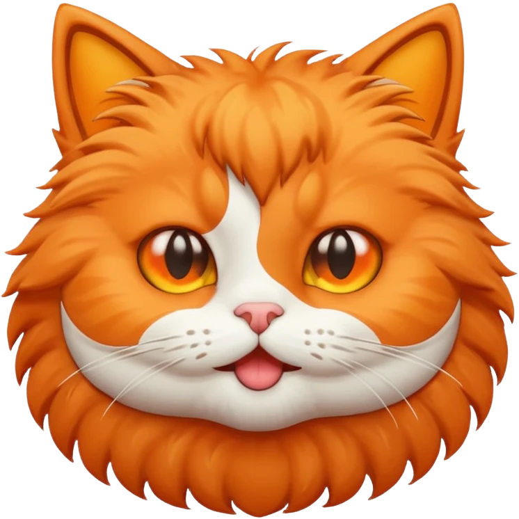 Cat popping  emoji