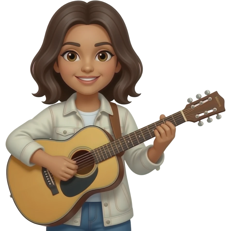 ghada brown for plyaing instrument emoji