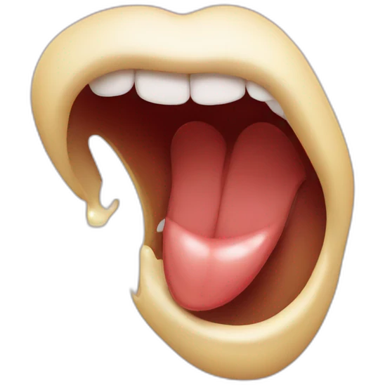 Licking lips  emoji