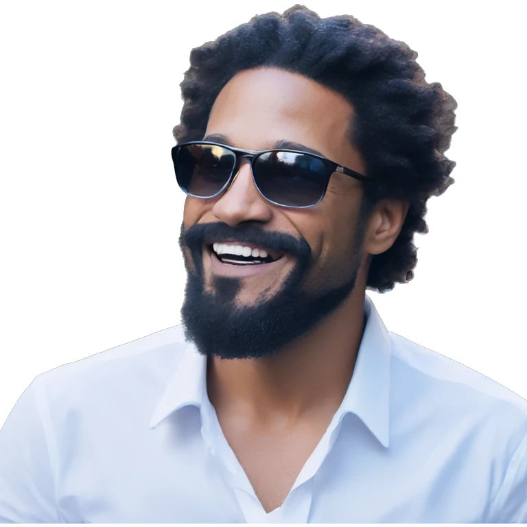 cool meme guy smiling solo emoji