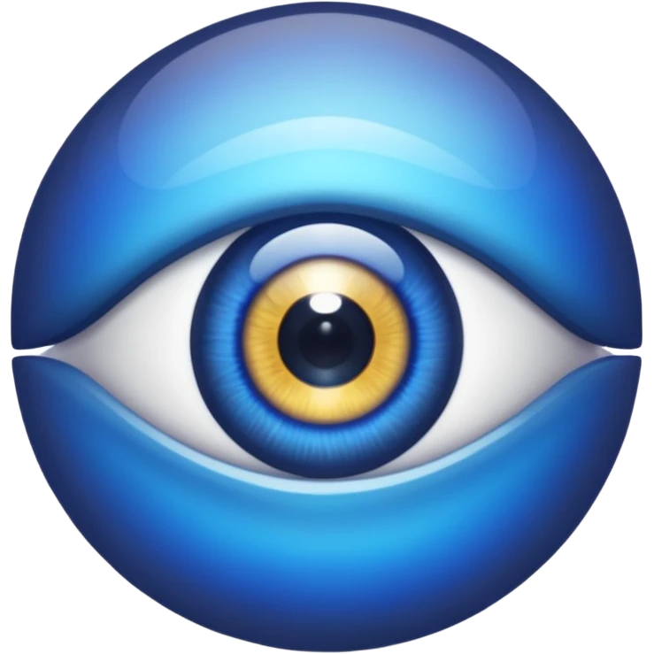 Eyes are like ocean emoji