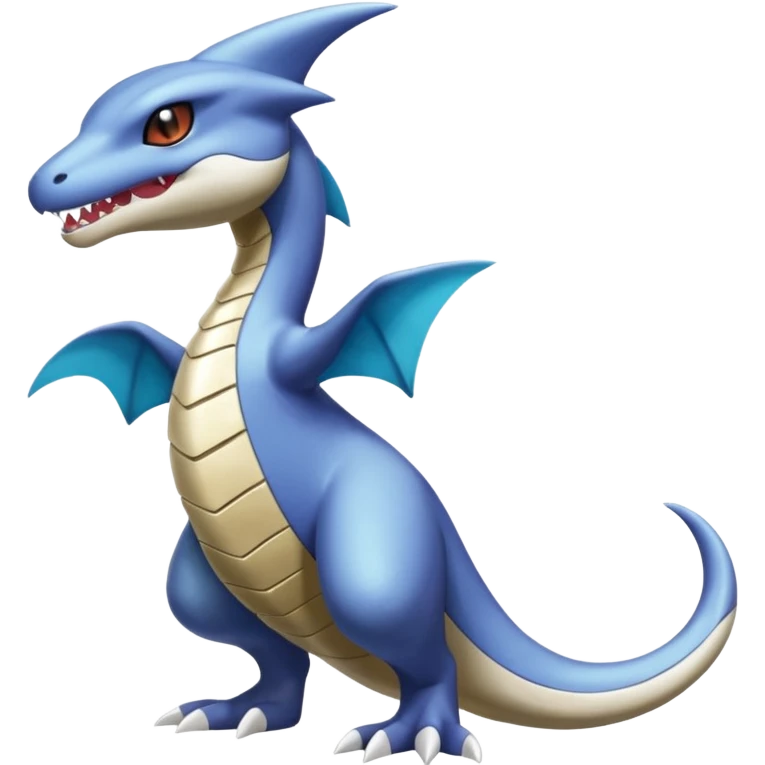 Shiny Koraidon-Latios-Marowak-Seviper-Fakémon-hybrid-creature (full body)  emoji