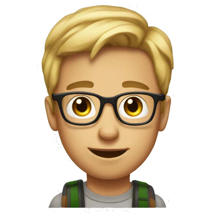 nerd son emoji