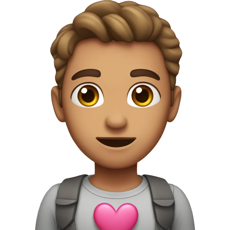 Corazón rosado  emoji