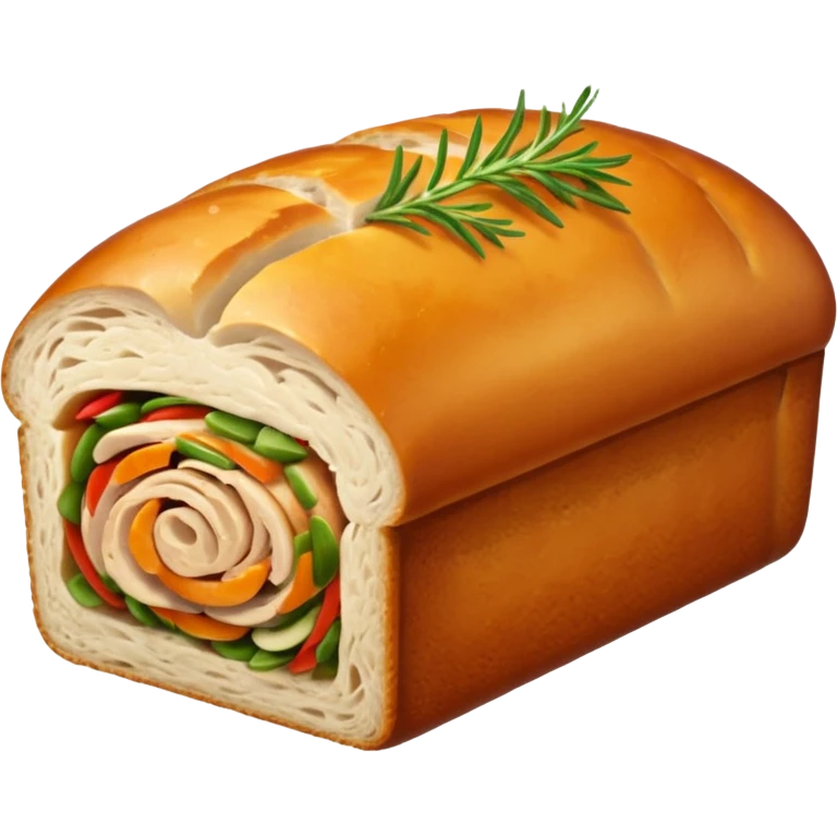 chicken loaf emoji
