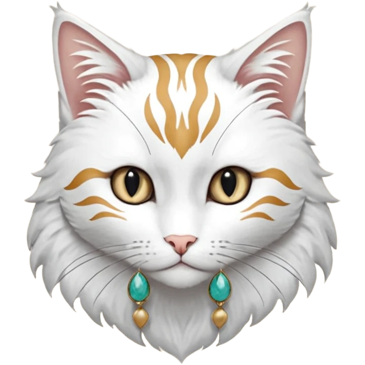 Чеширский кот появляется из улыбки а потом исчезает emoji
