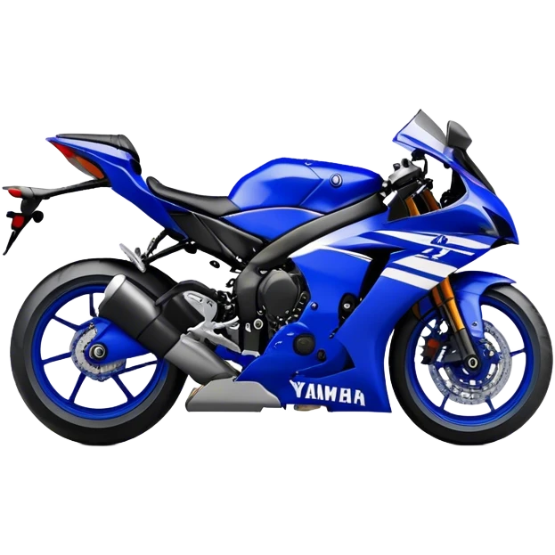 Yamaha YZF (Sportbike) - Yamaha YZF-R1 (Model Year: 2022) (Iconic colour: Blue) emoji