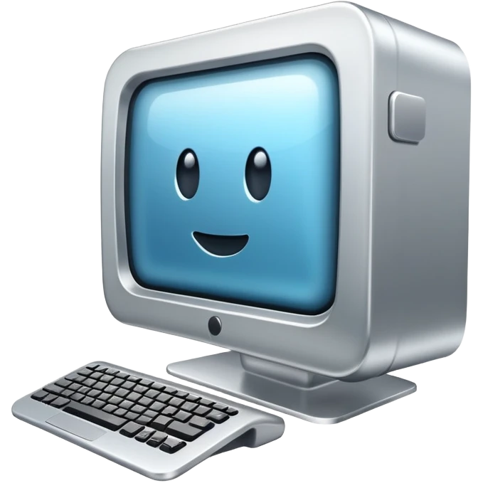 computer in a bathroom emoji