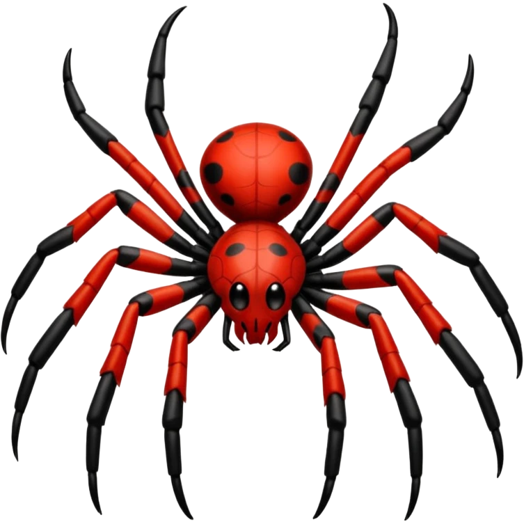 animal aranha viuva emoji