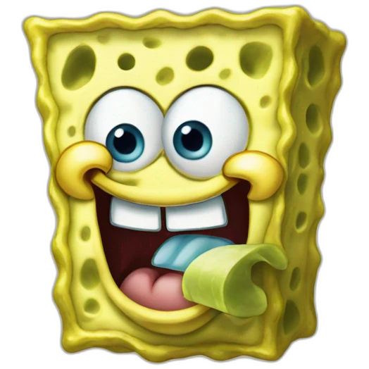 Spongebob Squarepants Mad emoji