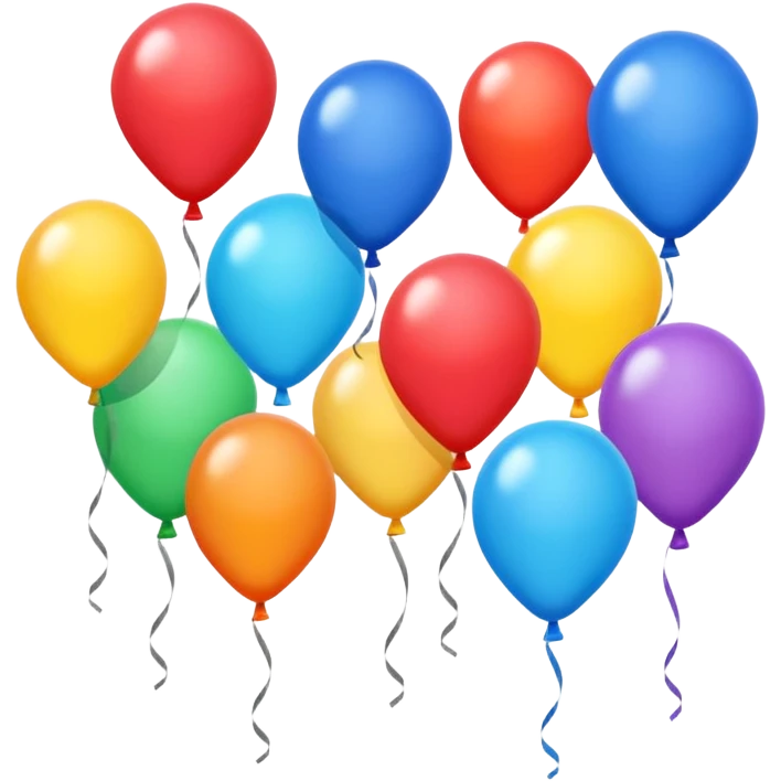 balloons emoji