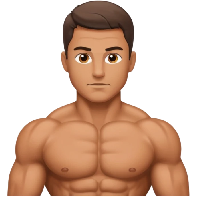 Man with abs emoji
