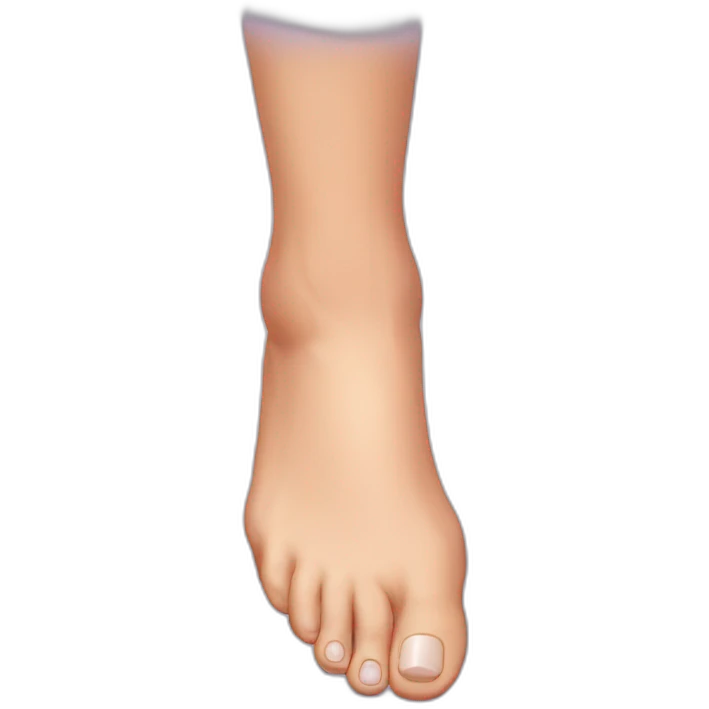 Bruised toe emoji