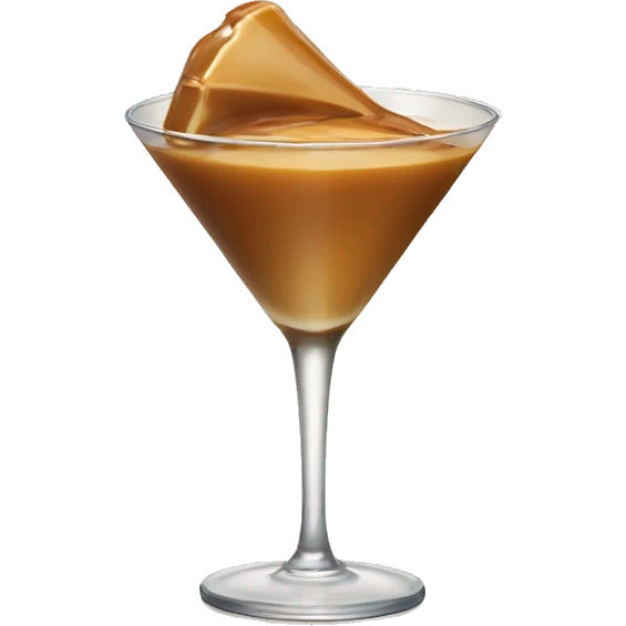 salted caramel martini emoji