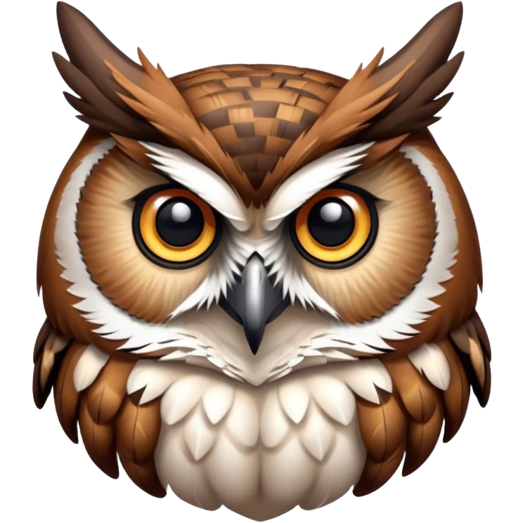 Coastal Horned Owl emoji