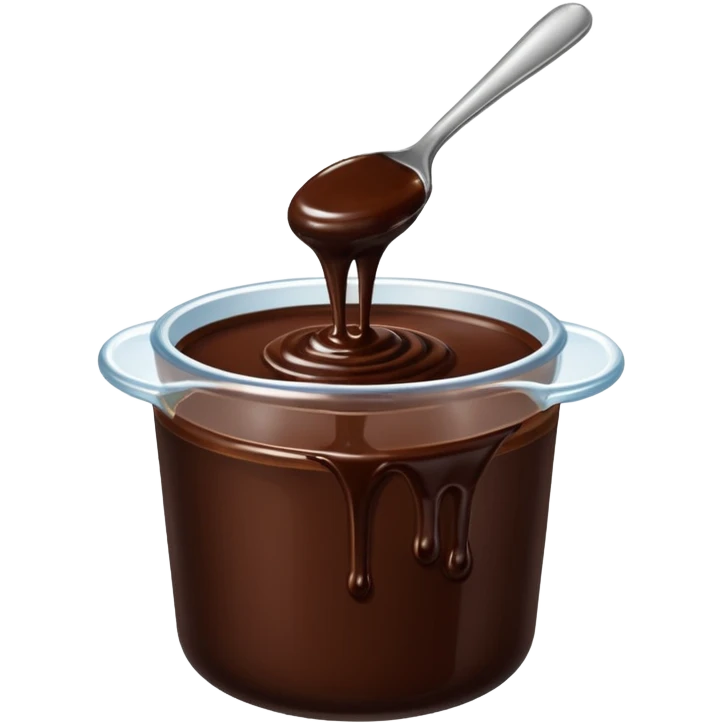 salsa de chocolate emoji