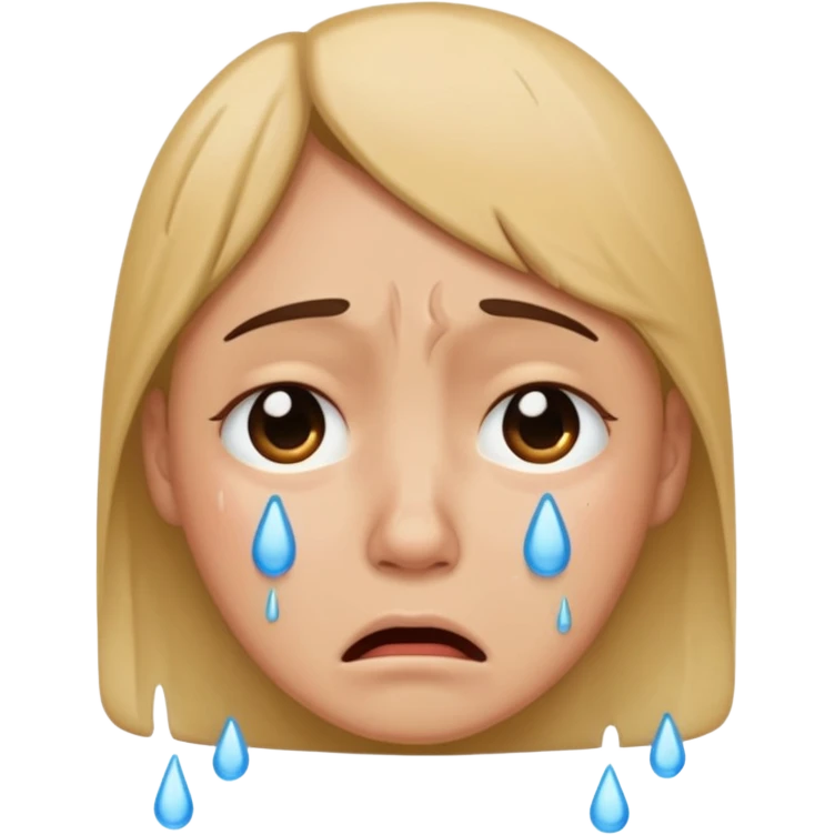 Make the 😭  emoji