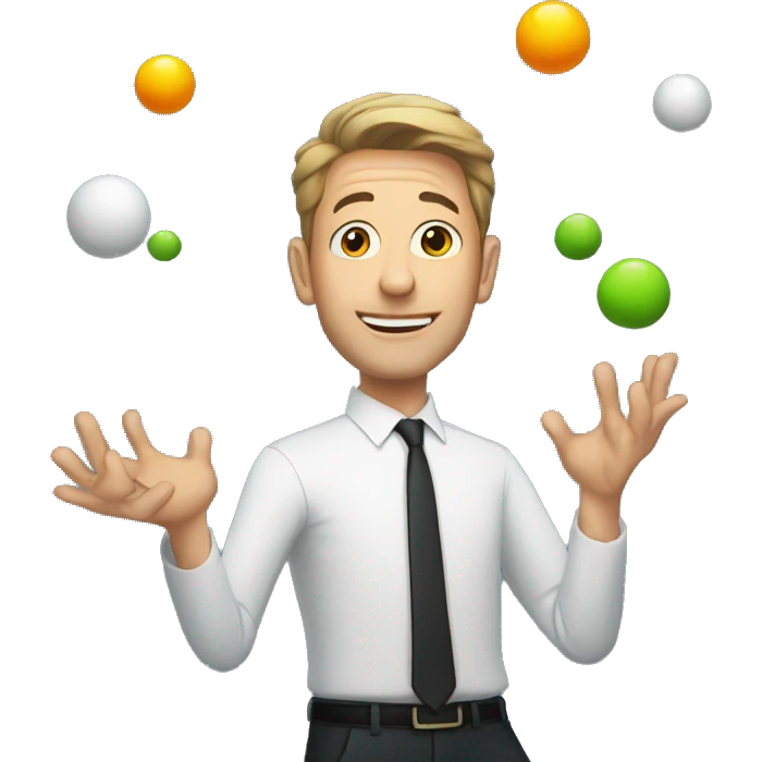 Gary Marcus juggling AIs emoji
