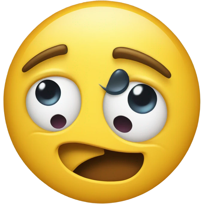 Disturbed dizzy smiley emoji emoji