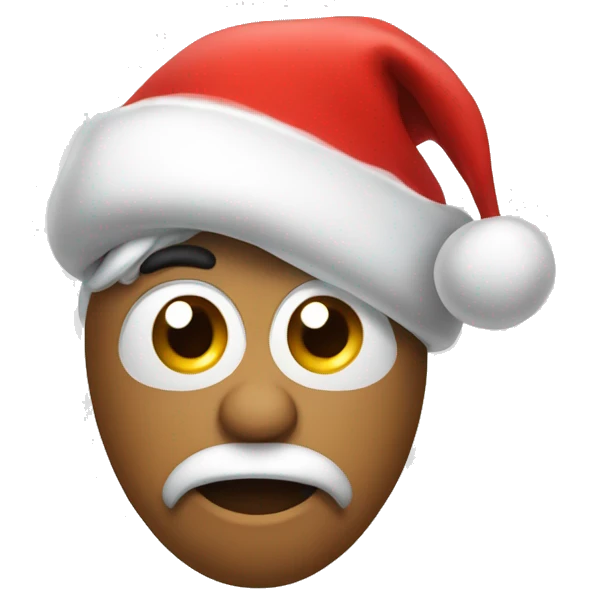 Crinch with Santa hat emoji