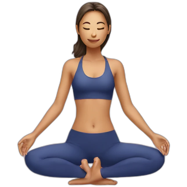 Bikini Yoga Emoji AI Emoji Generator