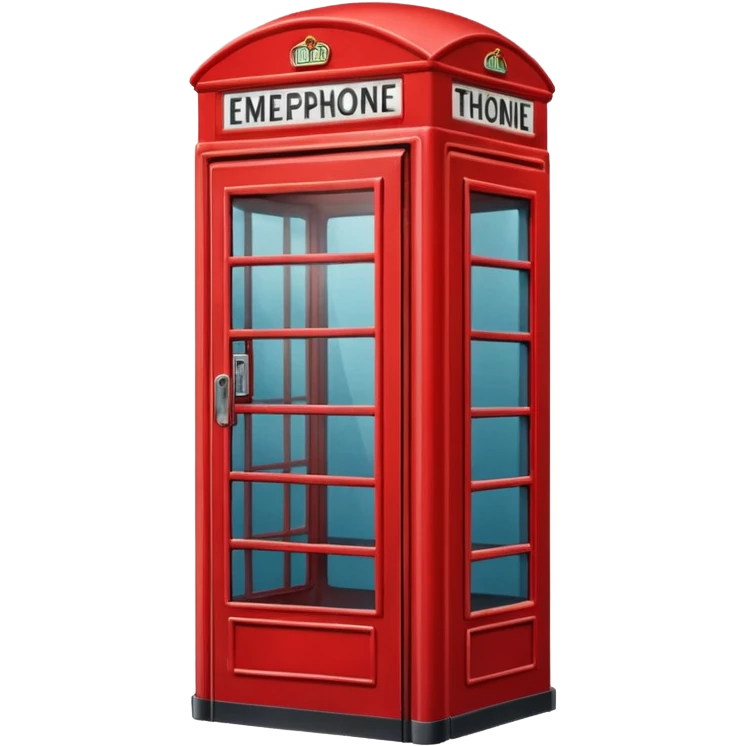 phone cabin emoji