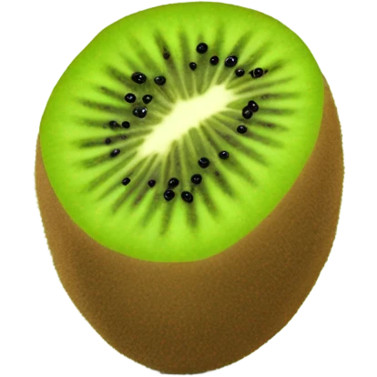 3d kiwi fruit emoji