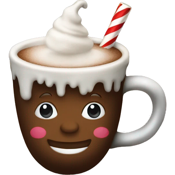 Christmas hot coco emoji