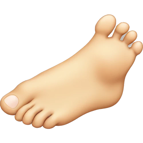 foot emoji