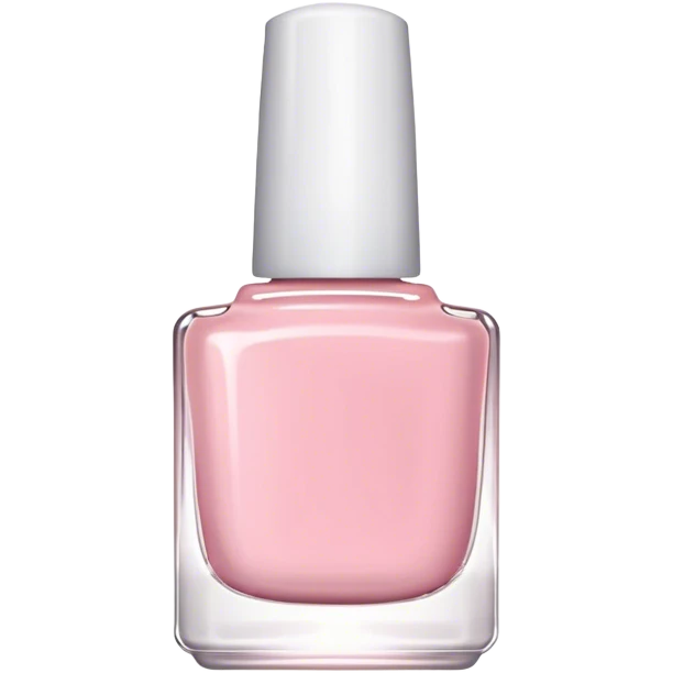 Light Pink nail polish bottle emoji