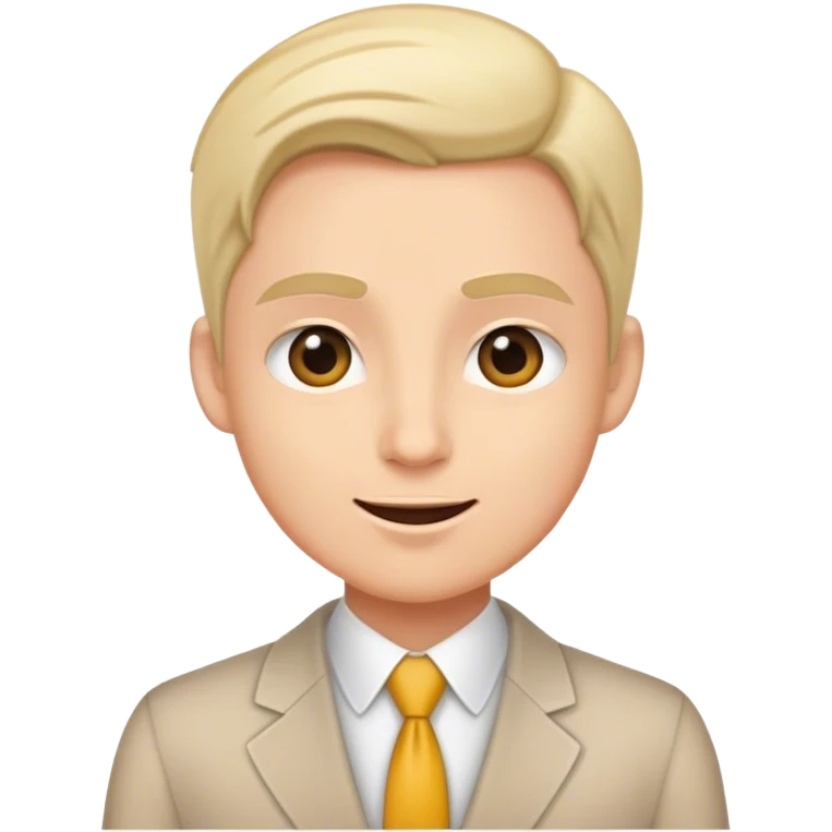 Sales person talking non st emoji