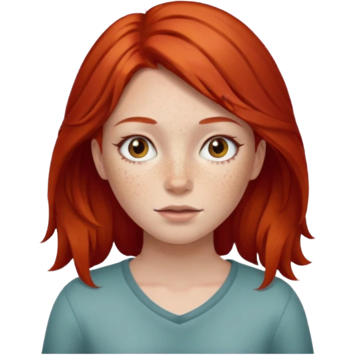 Wich girl res hair emoji