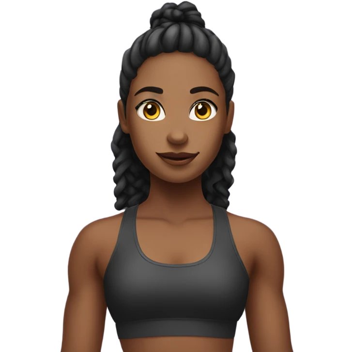 Gym girl emoji